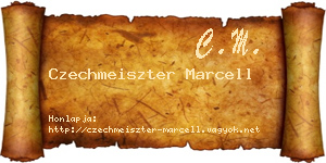Czechmeiszter Marcell névjegykártya